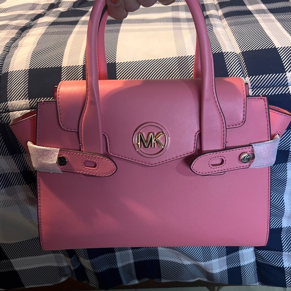 Michael Kors Pink Satchel Bag - Picture 1 of 5